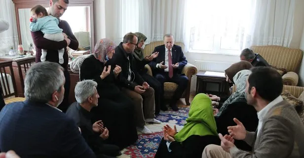 Son dakika: Başkan Erdoğan’dan AK Partili Elif Taşyüz Ümit’in hayatını kaybeden kardeşi Merve Taşyüz Polat için taziye ziyareti