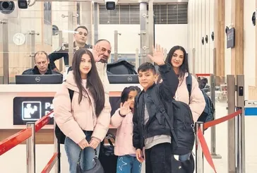 Trabzon’da yürekleri dağlayan veda: Öksüz kalan 4 kardeş Almanya’ya uğurlandı