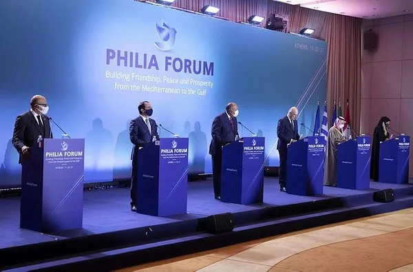 Yunanistan ile 'Dostlu Forum'unda buluşan Suudi Arabistan'dan küstah sözler! Türkiye'yi Kıbrıs'ta işgalci olmakla suçladılar!-2