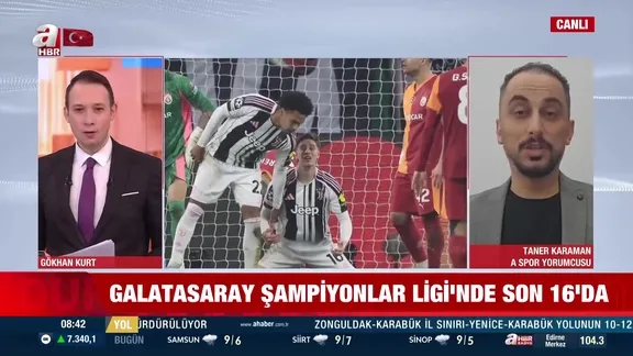 Galatasaray Şampiyonlar Ligi'nde son 16'da!