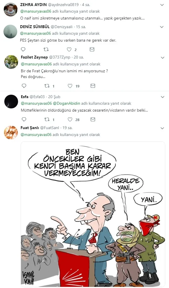 CHP-İYİ Parti-HDP ittifakının adayı Mansur Yavaş'ın 'Fırat Yılmaz Çakıroğlu' paylaşımı isyan ettirdi-5