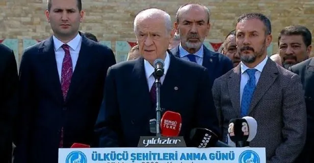 MHP lideri Devlet Bahçeli: Milliyetçi ülkücü hareket ihtiyaç hasıl olursa Türk milletinin 57. Alayı olmaya yeminlidir