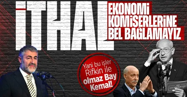 Son dakika: Hazine ve Maliye Bakanı Nureddin Nebati’den Kılıçdaroğlu’na sert tepki: İthal ekonomi komiserlerine bel bağlamayız