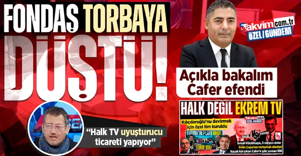 CHP medyası birbirine düştü! Fondaş Serdar Akinan 'Ekremci' Halk TV ve Cafer Mahiroğlu'nu bombaladı: Uyuşturucu ticareti yapıyorlar