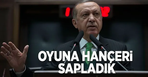 Oyuna hançeri sapladık