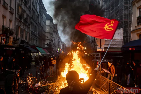 Paris'te ölenler PKK'lı çıktı! Atina ve Paris'te terör yandaşları polisle çatıştı... - 11