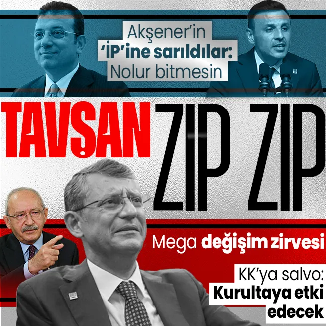 İmamoğlu - Özgür Özel - Özgür Çelik denkleminde değişim zirvesi! Akşenere ittifak bitmesin çağrısı: Kılıçdaroğluna kurultay göndermesi