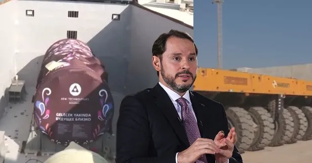 Temelinde Berat Albayrak imzası var! Türkiye'nin ilk nükleer güç santrali Akkuyu NGS'den tarihi görüntüler A Haber'de!