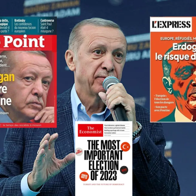 Tetikçi Batı medyasından küstah manşetler! Başkan Recep Tayyip Erdoğan: Milli iradeye parmak sallanmasına izin vermeyeceğiz