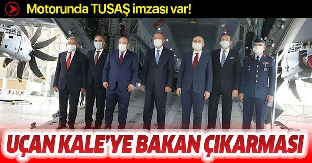 Son dakika: Üç bakan Uçan Kale’yi inceledi!