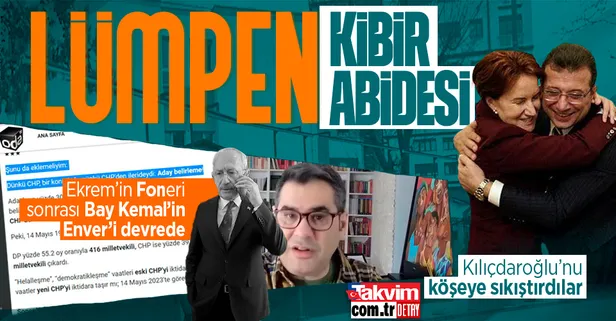 Ekrem İmamoğlu'nun hedefinde yine Kemal Kılıçdaroğlu var! Soner Yalçın üzerinden vurdu: 'Yeter Söz Milletindir' sloganı ve aday belirleme...