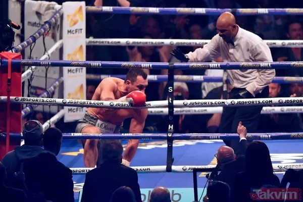 Anthony Joshua - Wladimir Klitschko maçı nefes kesti! - 44