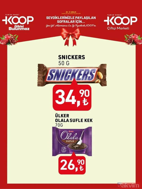 Hafta sonu fırsat alarmı! KOOP Market’te 20-21 Aralık’a özel çay, tavuk ve sıvı yağda indirimli fiyatlar - 11