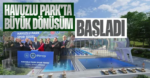 Havuzlu Park’ta büyük dönüşüm start aldı