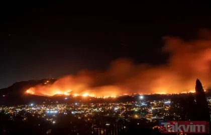 Son dakika... ABD’nin Kaliforniya eyaletindeki yangın hala söndürülemedi