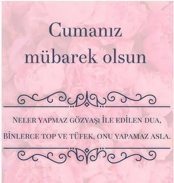 Cuma mesajları ile bugünün coşkusunu yaşayın! – İşte en güzel resimli cuma mesajları - 11
