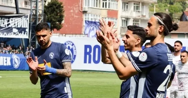 Sarıyer ve Serik Belediyespor 1. Lig'e yükseldi