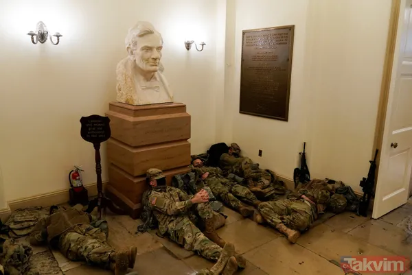 ABD'de tarihi günler! Trump'ın azil süreci görüşülürken Kongre kışlaya döndü - 39