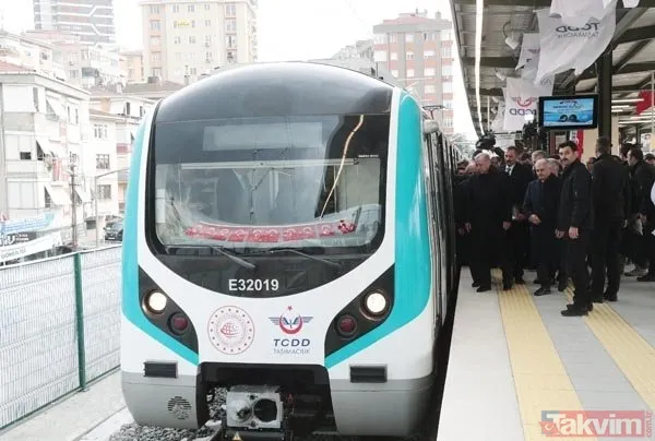 Başkan Erdoğan açılışını yapmıştı! Gebze-Halkalı Banliyö Tren Hattı'nda ilk gün