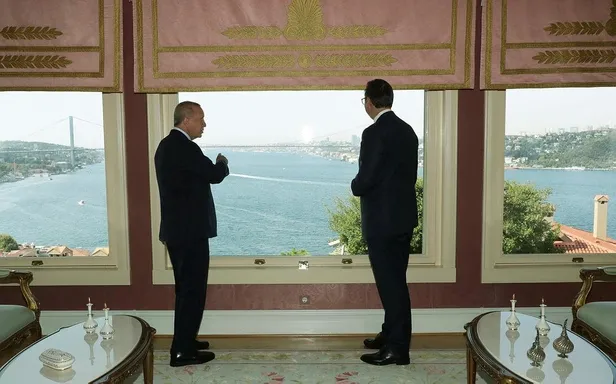 Son dakika: Başkan Erdoğan Sırbistan Cumhurbaşkanı Aleksandar Vucic ile görüştü-4