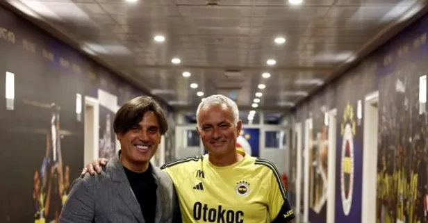 Vincenzo Montella ve Jose Mourinho buluştu