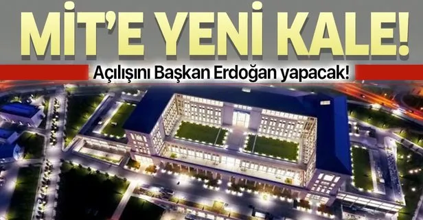 Başkan Erdoğan MİT binası açılışına katıldı