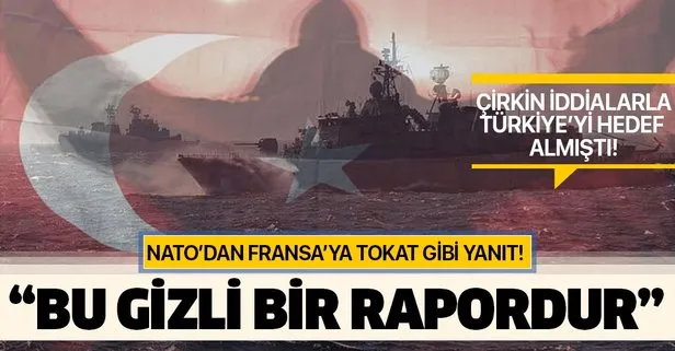 NATO’dan Fransa’ya tokat gibi yanıt! Bu gizli bir rapordur...