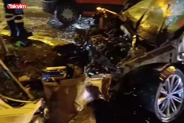 Kartal sahil yolunda kaza: 1'i ağır 6 yaralı