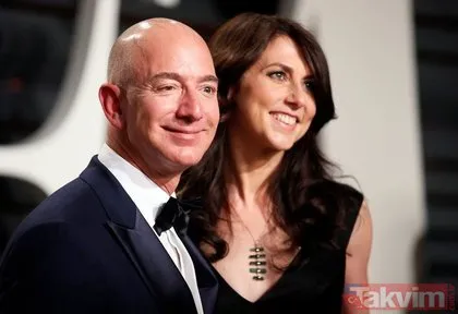 Rekor tazminat! Jeff Bezos ile Mackenzie boşandı...