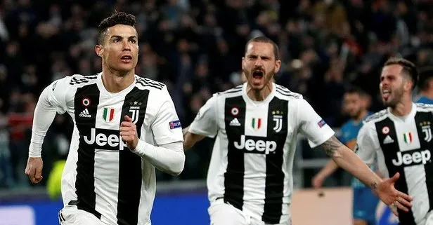 Ronaldo şov yaptı, Juventus çeyrek finale kaldı!