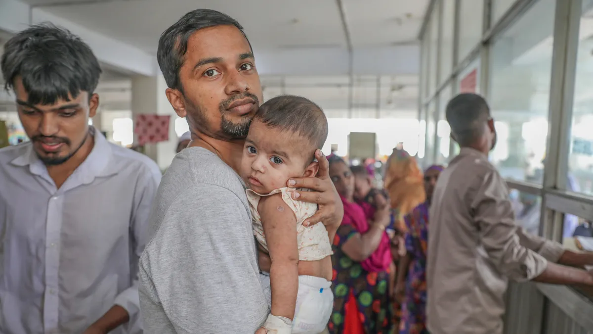 Bangladeş’te kızamık kabusu büyüyor: Can kaybı 1.201’i aştı! Salgın krizi gittikçe artıyor