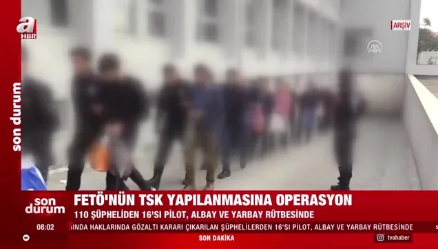 Son dakika: FETÖ'nün TSK yapılanmasına 25 ilde dev operasyon!