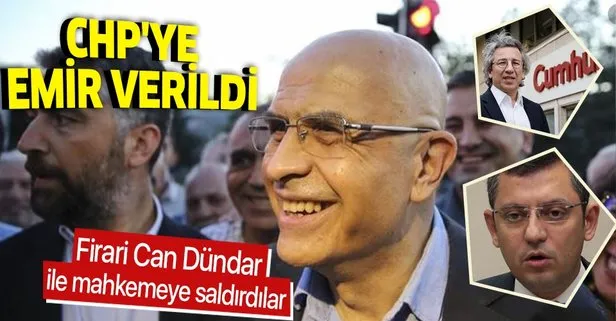CHP ve firari Can Dündar, vatan haini Enis Berberoğlu için İstanbul 14. Ağır Ceza Mahkemesi’ne saldırdı