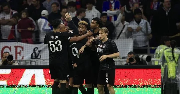 Beşiktaş, Lyon’u deplasmanda yendi!