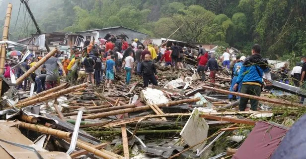 Kolombiya’da toprak kayması sonucu 14 kişi öldü