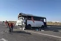 Tekirdağ'da 4 aracın karıştığı zincirleme kazada 29 kişi yaralandı