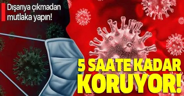 İngiltere’den dikkat çeken koronavirüs önlemi! Bunu yaparsanız 5 saate kadar koruyor!