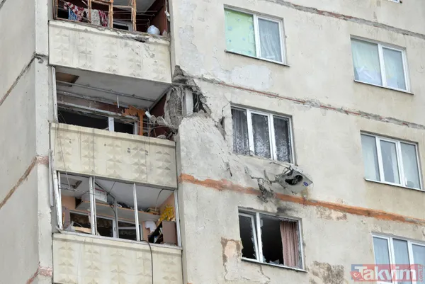 Harkov'da bombardıman devam ediyor! Ukraynalı ve Rus askerler böyle çatıştı - 1