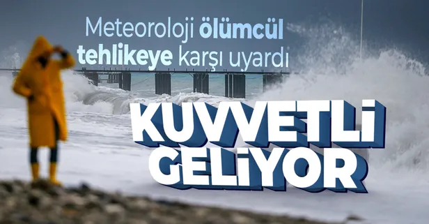 hava durumu meteorolojiden kuvvetli