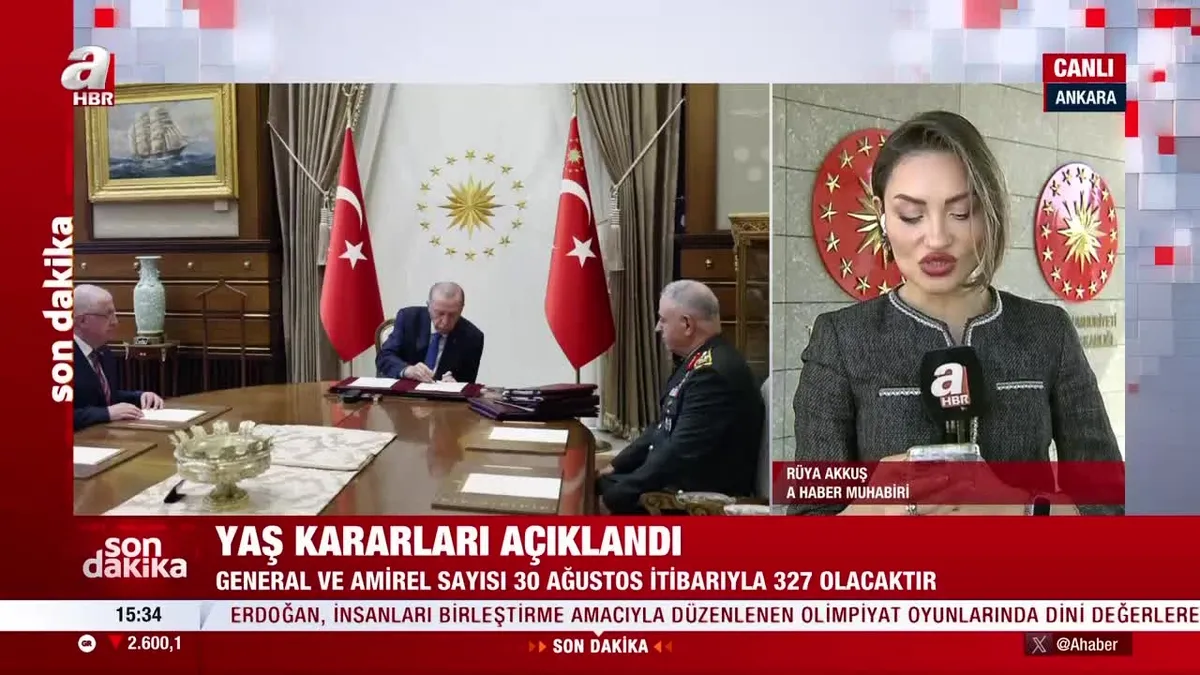 YAŞ kararları açıklandı! İşte detaylar