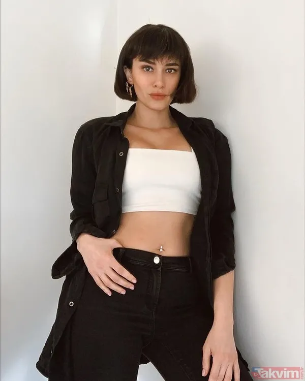 Bana Masal Anlatma’nın Ayperi’si Hande Doğandemir derin dekolteli süper mini elbisesiyle boy gösterdi! Ortalık yandı kavruldu - 1