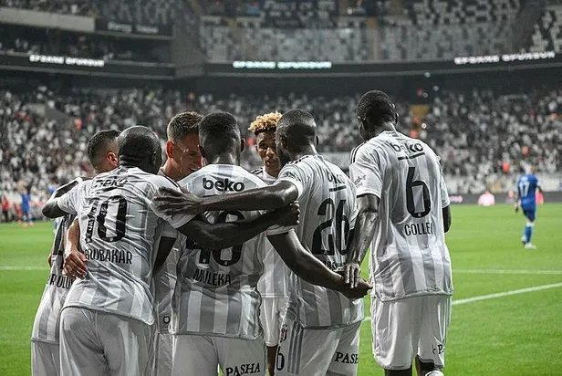 Kartal evinde avantajı kaptı! Beşiktaş 3-1 Tirana (MAÇ SONUCU-ÖZET)-5