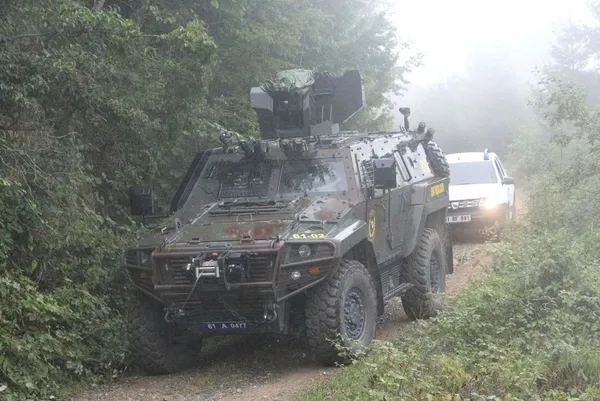Trabzon'da teröristlerle çatışma!-1