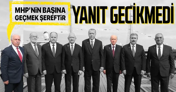 SON DAKİKA: Vatan Partisi Genel Başkanı Doğu Perinçek'in "MHP'nin başına geçmek şereftir" sözlerine MHP'den yanıt var