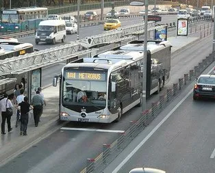 Metrobüse F1 ayarı: Güzergah değişecek