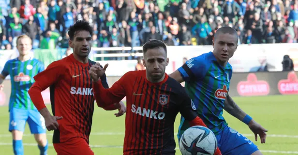Çaykur Rizespor evinde Gaziantep'i 1-0 yendi