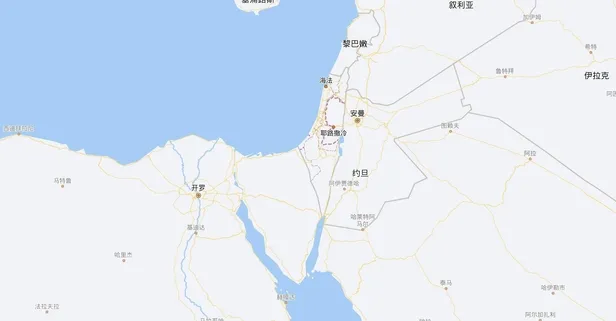 Çin İsrail’i haritadan sildi: Orta Doğu’da ne ismi var ne de bayrağı