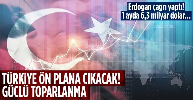 Türkiye dünyadan daha önde olacak! Ekonomide güçlü toparlanma