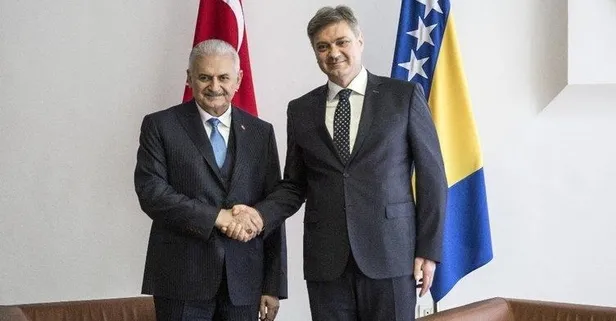 Yıldırım, Zvizdic'i kabul etti