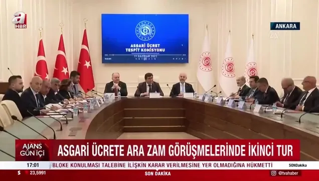 Asgari ücrete ara zam görüşmelerinde 2. tur!